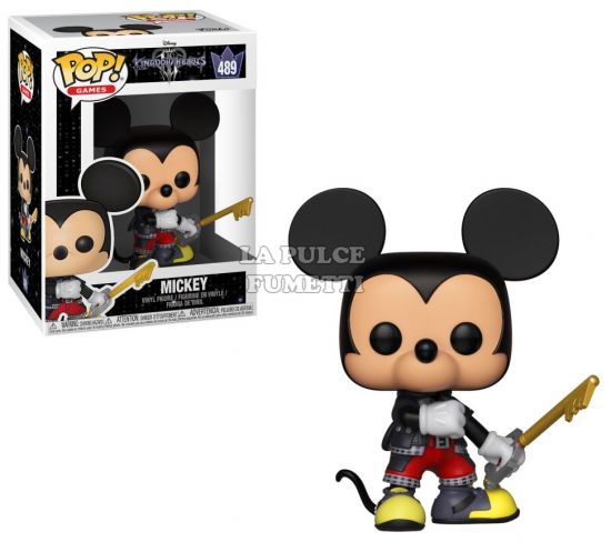 KINGDOM HEARTS - MICKEY - VINYL FIGURE #   489 POP FUNKO